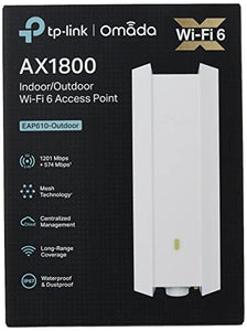 TP-Link EAP610-Outdoor | Omada True WiFi6 AX1800 Gigabit Outdoor Access White
