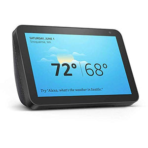 Echo Show 8 - stay connected and in touch with Alexa - Charcoal