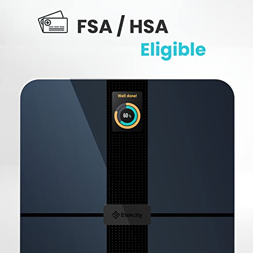 Etekcity Smart WiFi Body Fat Scale, FSA HSA Approved Accurate Dark Blu –  Deal Supplies