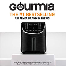Load image into Gallery viewer, Gourmia Air Fryer Oven Digital Display 7 Quart Large AirFryer Medium, Black