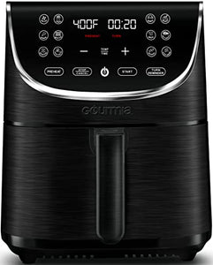 Gourmia Air Fryer Oven Digital Display 7 Quart Large AirFryer Medium, Black