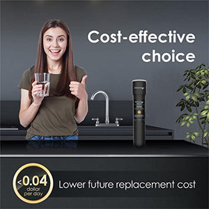 Waterdrop 15UA Under Sink Water Filter, NSF/ANSI Certified Direct Connect...