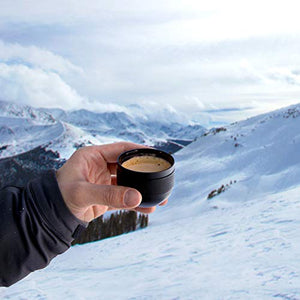 Wacaco Minipresso GR, Portable Espresso Machine, Compatible MPGR100, Black