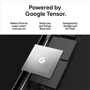 Google Pixel 6a - 5G Android Phone - Unlocked Smartphone with 12 Charcoal