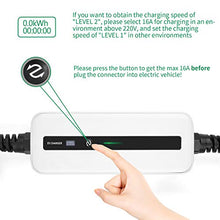 Load image into Gallery viewer, LEFANEV EV Charger Level 2 Cable (2.2/3.6KW,10/16A,100-250V, NEMA Switchable