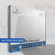 Load image into Gallery viewer, INEVIFIT Bathroom Scale, Highly Accurate Digital 1 Count (Pack of 1), Silver