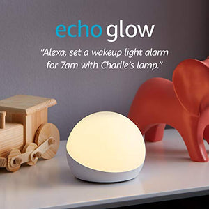 Echo Glow - Multicolor smart lamp for kids, a Certified Humans Device –...