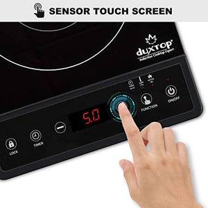Duxtop Portable Induction Cooktop, Countertop Burner, 1800W, Black