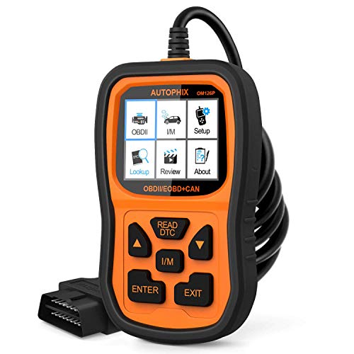 AUTOPHIX OBD2 Scanner Enhanced OM126P Vehicle Code Reader Auto orange