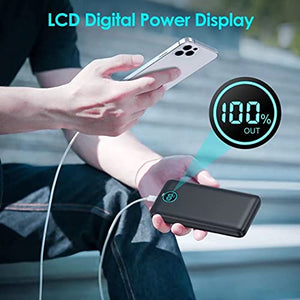 Portable Charger Power Bank 30,800mAh LCD Display Bank,25W PD Fast...