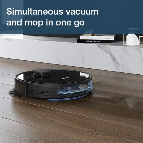 ECOVACS DEEBOT OZMO 920 2in1 Mopping Robotic Vacuum with Laser Large, Black