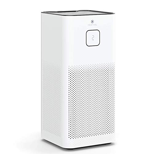 Medify MA-50 Air Purifier with H13 True HEPA Filter UV | 1-Pack, White