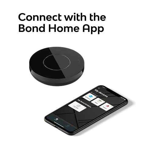 BOND | Add Wifi to Ceiling Fan, Fireplace or Somfy shades | Works with black