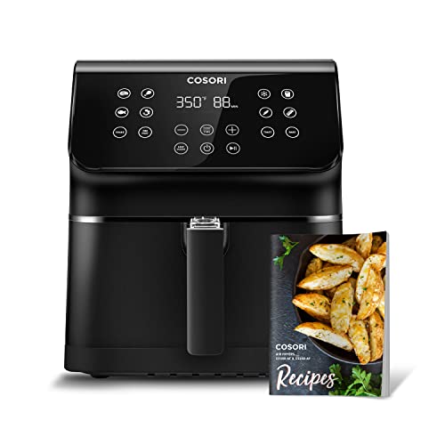 COSORI Pro II Air Fryer Oven Combo, 5.8QT Max Xl Large Cooker 5.8 QT, BLACK