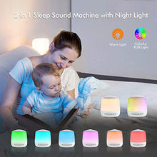 Load image into Gallery viewer, White Noise Machine, Sleep Sound Machine for Baby 1 Count (Pack of 1),