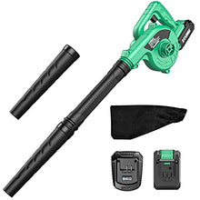 Load image into Gallery viewer, KIMO Cordless Small Leaf Blower Cordless, Green Sweeper