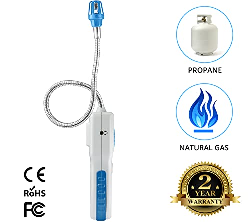 GasKnight PRO Natural Gas Leak Detector & Propane Battery Operated...