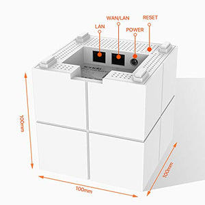 Tenda Nova Mesh WiFi System (MW6)-Up to 6000 sq.ft. Whole 4 - 5 Rooms, White