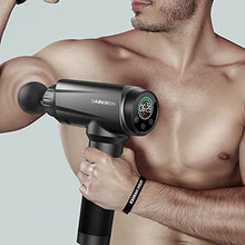 Load image into Gallery viewer, Massage Gun, Muscle Massager Gun Deep Tissue Percussion Black