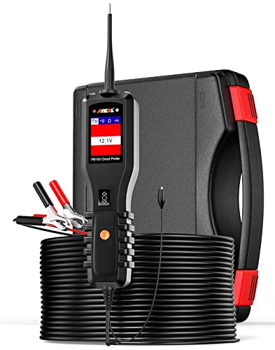 ANCEL PB100 Automotive Power Circuit Probe Tester, 12V 24V Car Black