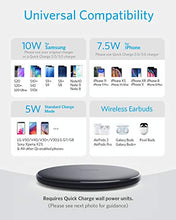 Load image into Gallery viewer, Anker Wireless Charger, PowerWave Pad Qi-Certified 10W Max for 1 Pack, Black