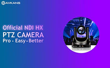 Load image into Gallery viewer, AVKANS NDI Camera, 20X Optical PTZ Camera with Simultaneous Black