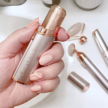 Load image into Gallery viewer, Finishing Touch Flawless Women&#39;s Painless Hair Remover 3 Piece Set, Rose Gold