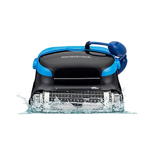 Dolphin Nautilus CC Plus Robotic Pool [Vacuum] Cleaner - 50 Feet, Blue/Black
