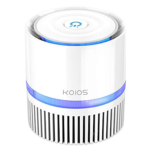 KOIOS Air Purifier, Indoor Cleaner with 3-in-1 True HEPA Filter for Home...