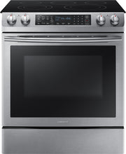 Load image into Gallery viewer, Samsung - 5.8 Cu. Ft. Electric Self-Cleaning Slide-In Range with Convection...