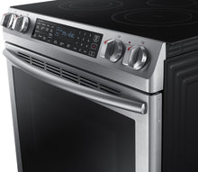 Load image into Gallery viewer, Samsung - 5.8 Cu. Ft. Electric Self-Cleaning Slide-In Range with Convection...