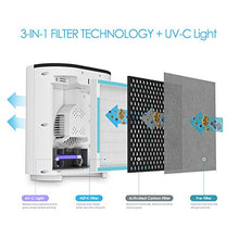 Load image into Gallery viewer, Pure Enrichment PureZone 3-in-1 Air Purifier - True HEPA Filter &amp; UV-C...