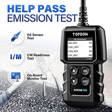 Load image into Gallery viewer, OBD2 Scanner, Code Reader TOPDON AL300 All ArtiLink 300, Black