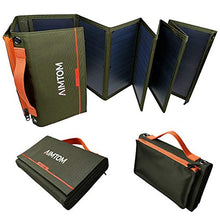 Load image into Gallery viewer, AIMTOM Portable Solar Charger – 60W Foldable Panel with 5V 60-Watt,