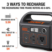 Load image into Gallery viewer, Jackery Portable Power Station Explorer 240, 240Wh 1 Count (Pack of 1), Black