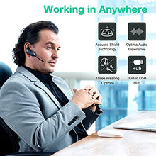 Load image into Gallery viewer, Yealink WH67 Wireless-Headset Bluetooth Headset with Microphone DECT Headset...