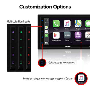 Sound Storm DD988ACP Apple CarPlay Android Auto Car Multimedia Player -...