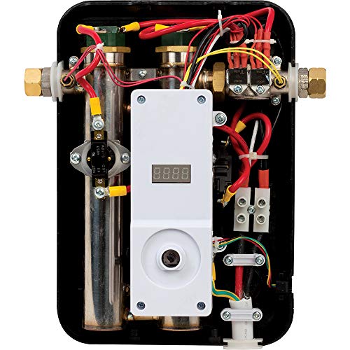 EcoSmart ECO 11 Electric Tankless Water Heater, 13KW at 240 12 x 8 x 4, White