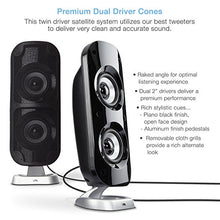 Load image into Gallery viewer, Cyber Acoustics High Power 2.1 Subwoofer Speaker System with 80W of –...