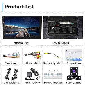 Android 10.1 Double Din 10 Inch Car Stereo Audio HD 1080P 10 inch Radio 1+16G