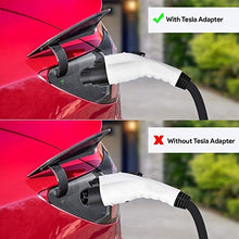 Load image into Gallery viewer, Lectron J1772 to Tesla Charging Adapter 60Amp /250V AC - Compatible with SAE...