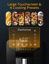 Load image into Gallery viewer, Elechomes Air Fryer, 6.3 QT Large Fryer Oven 11.6x15.1x13.9 inch, Black