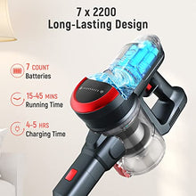 Load image into Gallery viewer, Fabuletta 10-in-1 Cordless Vacuum Cleaner - 24Kpa 250W Brushless Motor Red