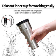 Load image into Gallery viewer, Smart Temperature Control Travel Coffee Mug 1 Count (Pack of 1), #Black,13oz