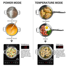 Load image into Gallery viewer, Duxtop Portable Induction Cooktop, Countertop Burner, 1800W, Black