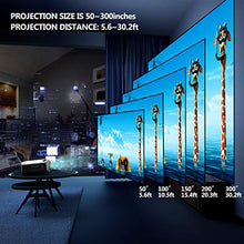 Load image into Gallery viewer, GooDee Portable Outdoor Movie Projector – Native 1080P Home Theater Silver