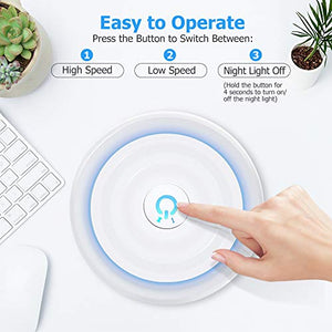 KOIOS Air Purifier, Indoor Cleaner with 3-in-1 True HEPA Filter for Home...
