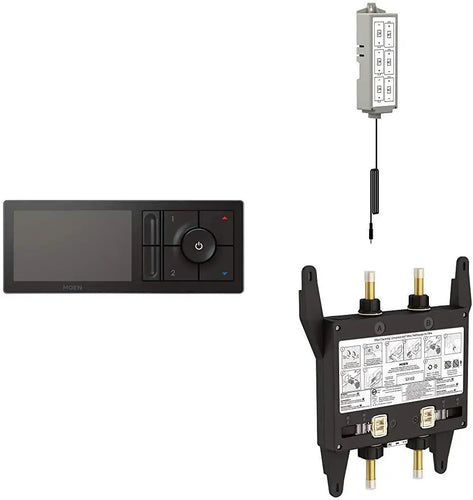 Moen TS3302BL U by Digital Shower Controller with S3102 U Matte Black