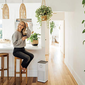 Medify MA-50 Air Purifier with H13 True HEPA Filter UV | 1-Pack, White