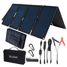 Load image into Gallery viewer, TP-solar 60W Portable Foldable Solar Panel Charger Kit Dual USB 5V + 18V DC...